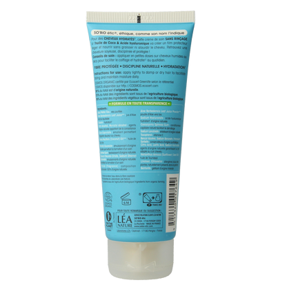 So Bio Etic Leave in haarmasker coco hyaluronic acid 100.00 Milliliter