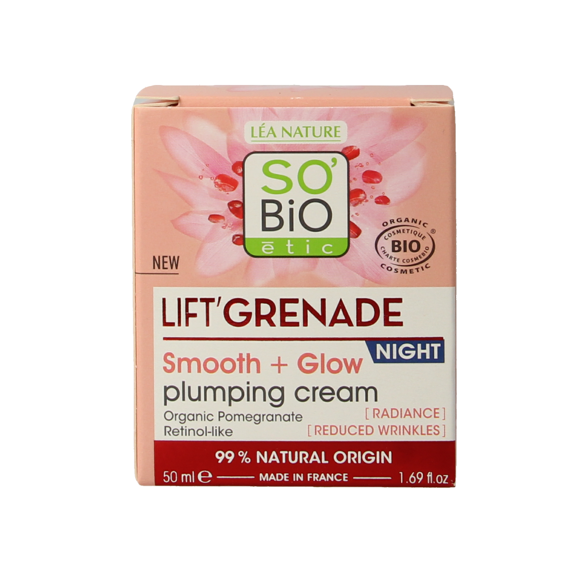 So Bio Etic Lift grenade night cream 50.00 Milliliter