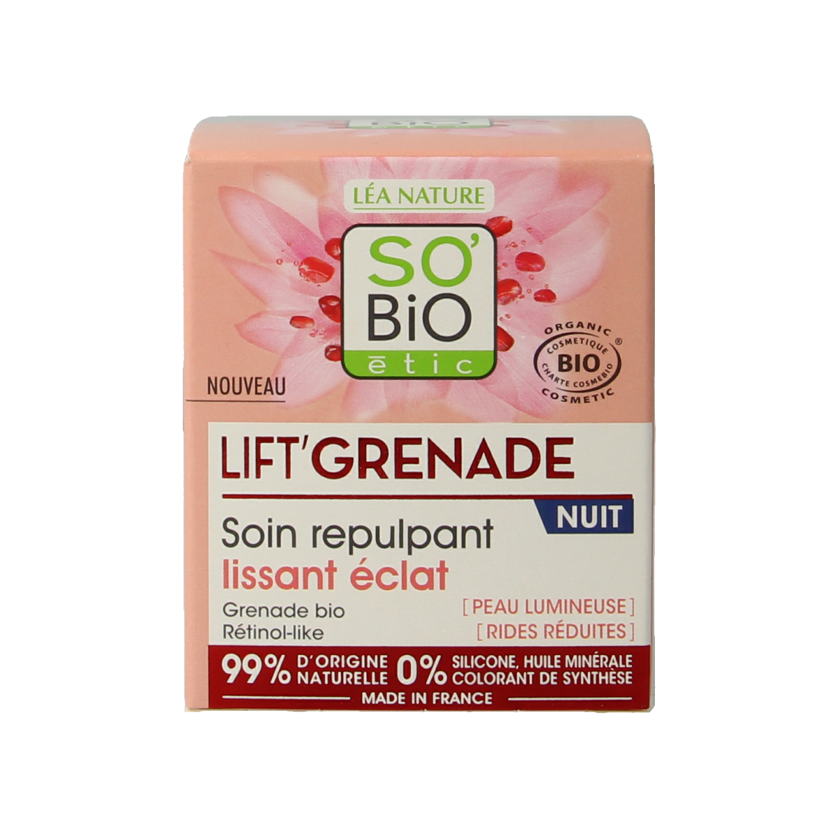 So Bio Etic Lift grenade night cream 50.00 Milliliter