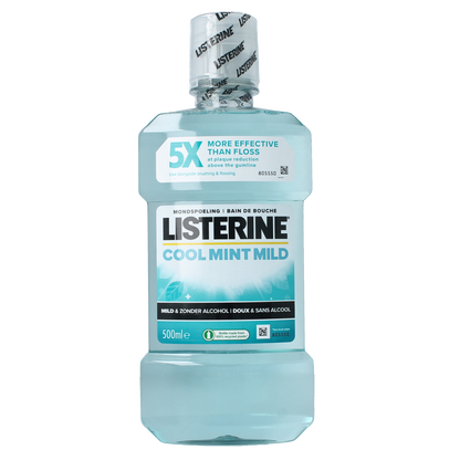 Listerine Mondwater coolmint mild 500.00 Milliliter