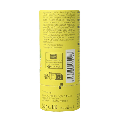 Weleda Deodorant stick citrus + bergamot 24U 50.00 Gram