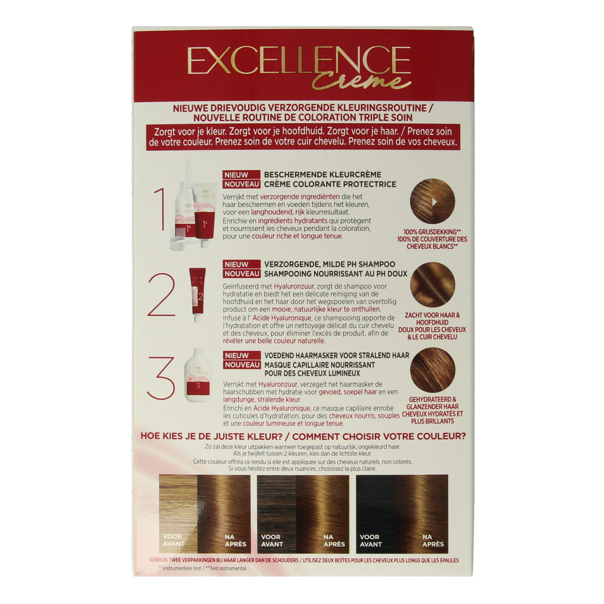 Excellence Excellence 6.3 Donker goudblond 1.00 Set