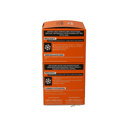 Men Expert Men expert hydra energetic hydraterende gel 50.00 Milliliter