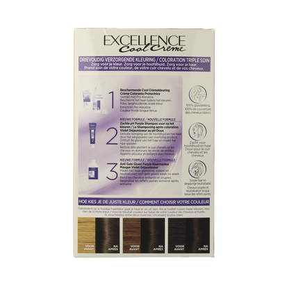 Excellence Cool creme 4.11 ultra asbruin 1.00 Stuks
