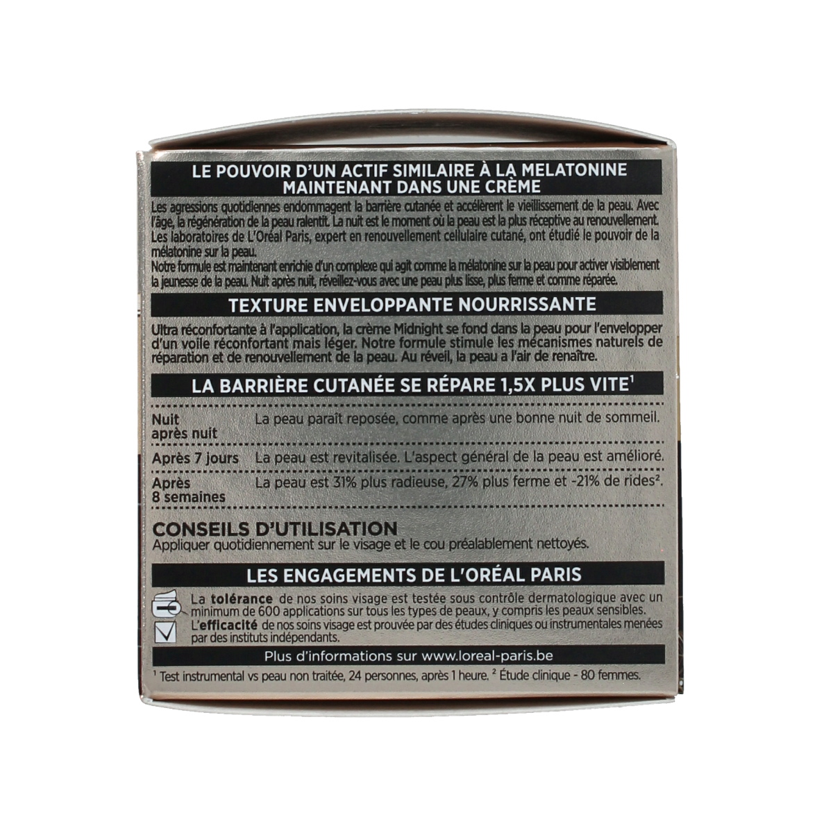 L'Oreal Paris Age perfect midnight creme 50.00 Milliliter
