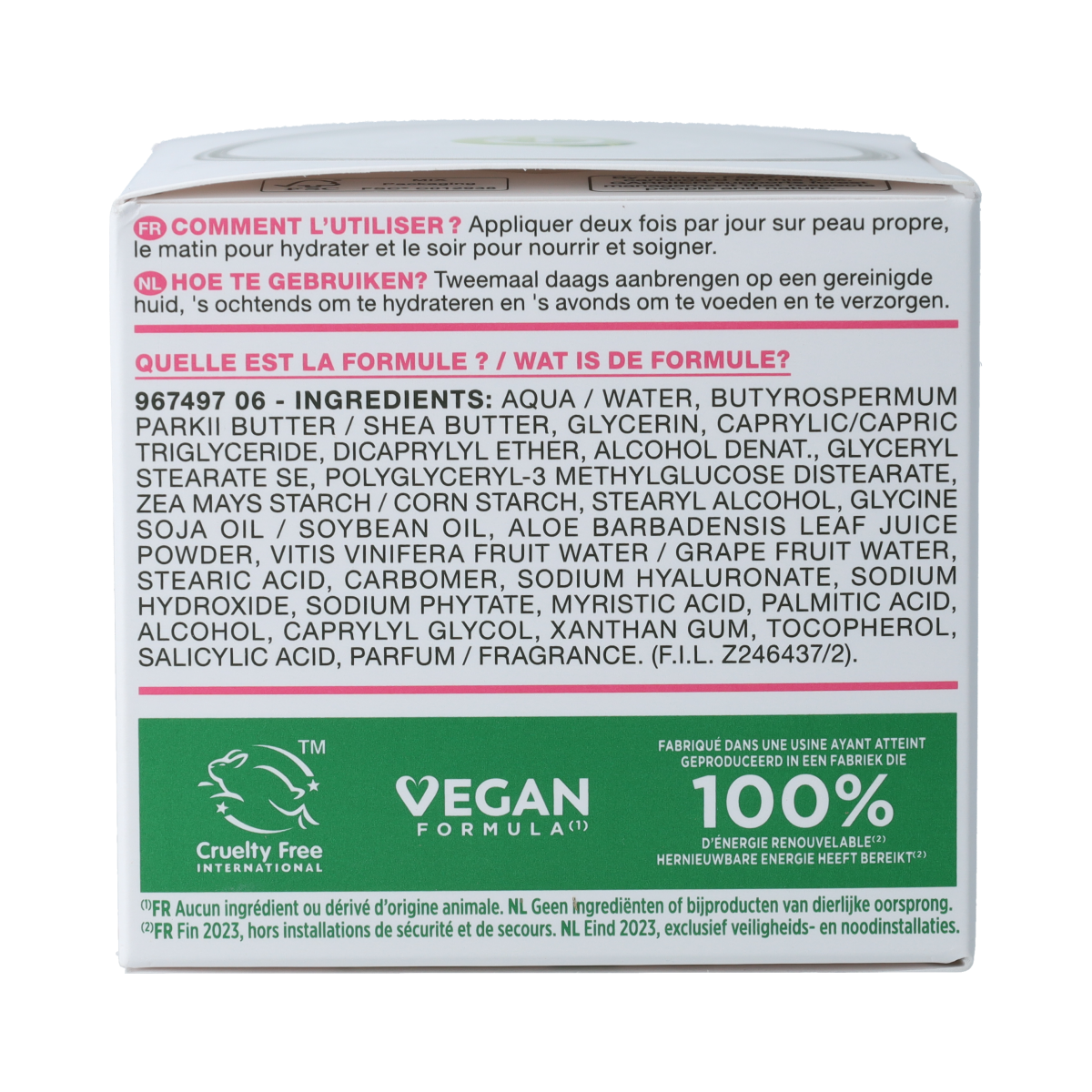 Garnier SkinActive dagcreme hyaluronzuur aloe vera 50.00 Milliliter