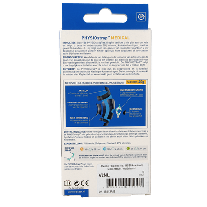 Epitact Knie medical maat S 35-38 1.00 Stuks