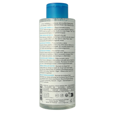 Uriage Thermal micellar water normale/droge huid 500.00 Milliliter