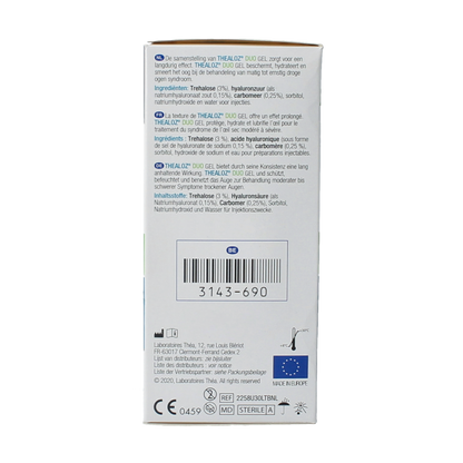 Thealoz Duo gel 0.4 30.00 Stuks