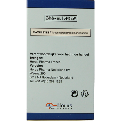 Horus Maxim eyes 60.00 Vegetarische capsules
