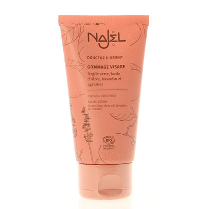 Najel Aleppo Aleppo gezichtsscrub oriental sweetness 75.00 Milliliter