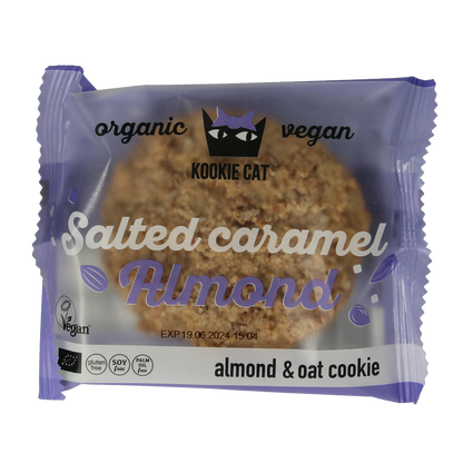 Kookie Cat Salted caramel & almonds bio 50.00 Gram