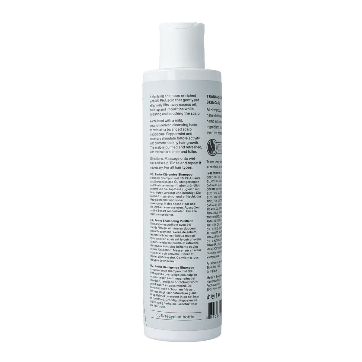 Hemptouch Revive cleansing shampoo 250.00 Milliliter