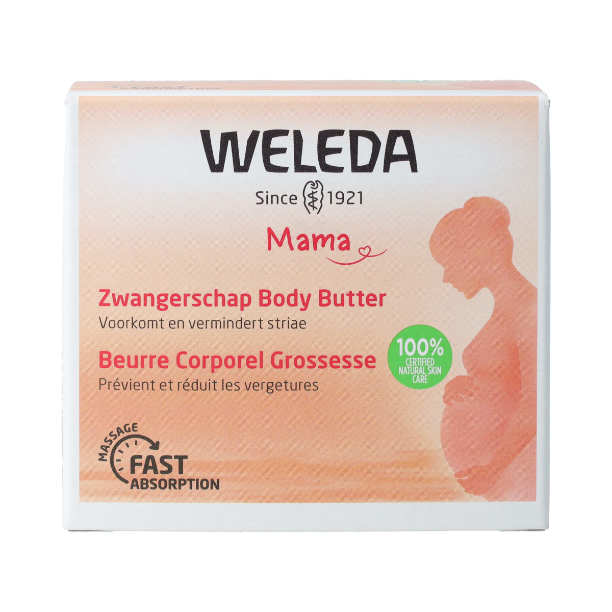 Weleda Body butter zwangerschap 150.00 Milliliter