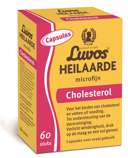 Luvos Heilaarde microfijn cholesterol 60.00 Capsules