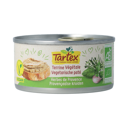 Tartex Pate provencaalse kruiden bio 125.00 Gram