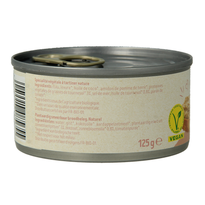 Tartex Pate naturel bio 125.00 Gram