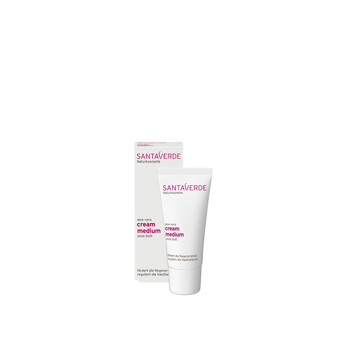 Santaverde Aloe vera cream medium parfumvrij 30.00 Milliliter