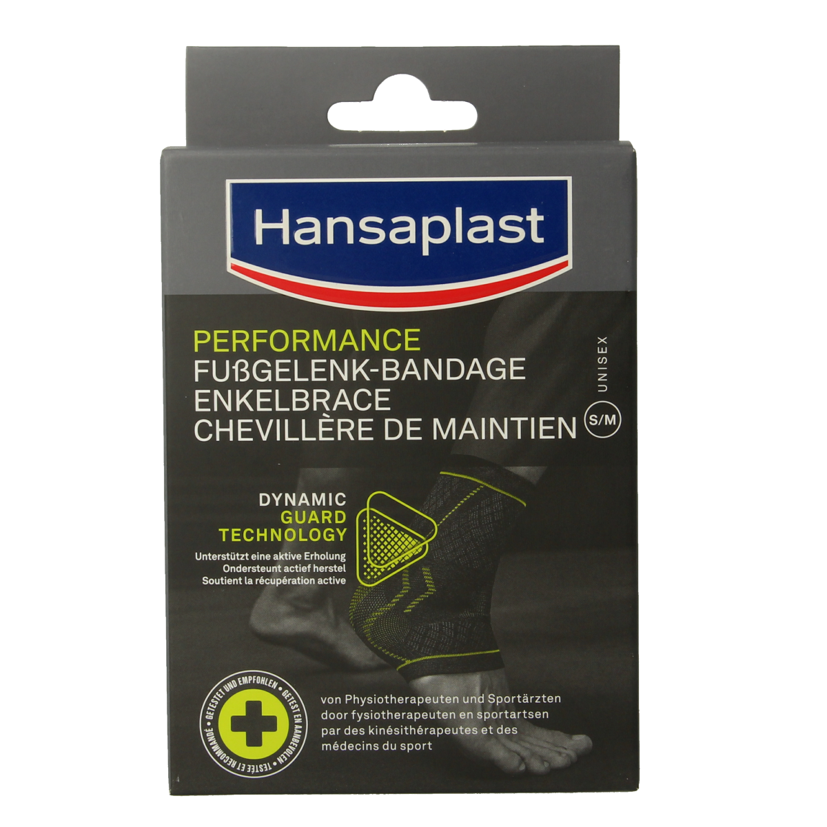 Hansaplast Enkelbrace performance 1.00 Stuks