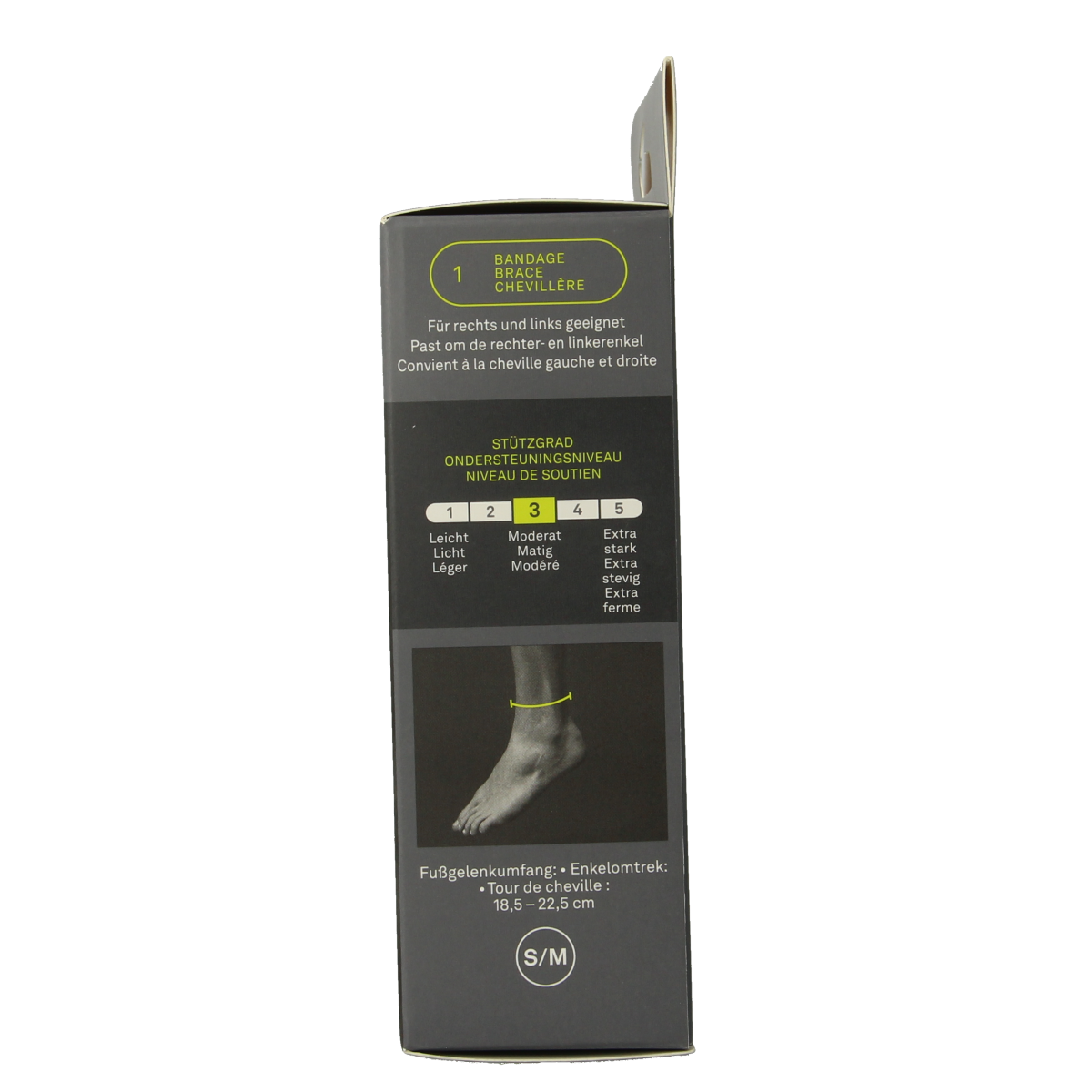 Hansaplast Enkelbrace performance 1.00 Stuks