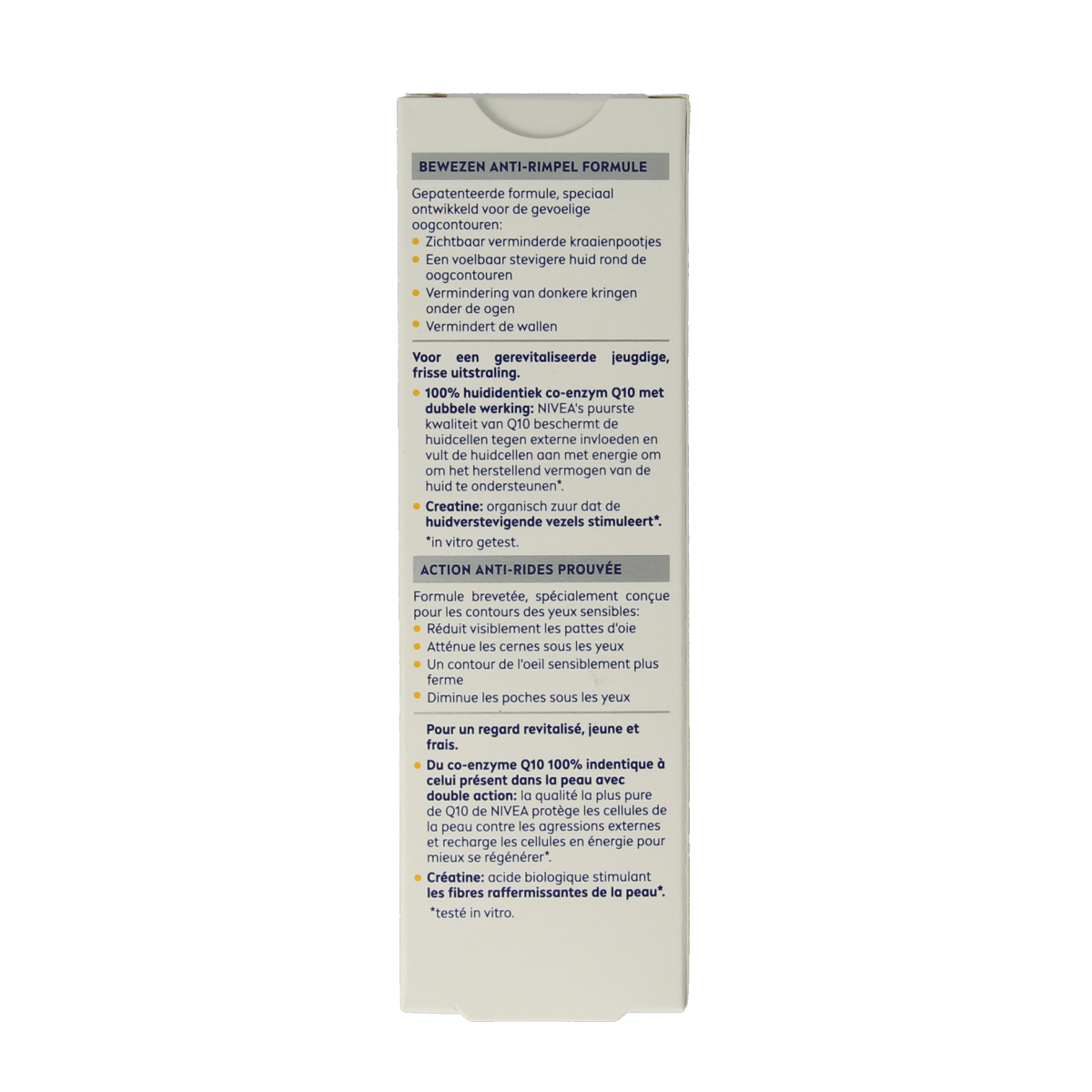 Nivea Q10 Power anti rimpel oogcontourcreme 15.00 Milliliter