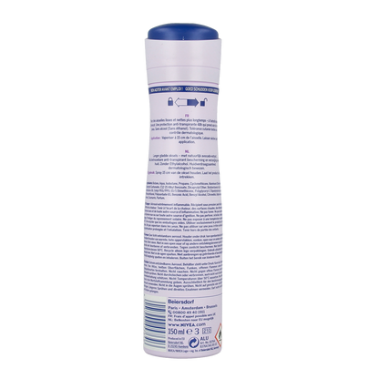 Nivea Deodorant double effect spray  150.00 Milliliter