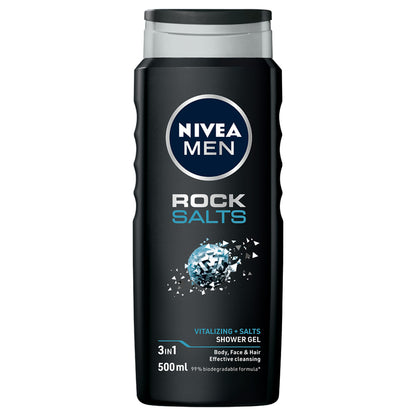 Nivea Men douchegel rock salts 500.00 Milliliter