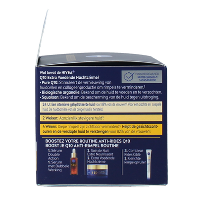 Nivea Q10 Power nachtcreme extra voedend 50.00 Milliliter
