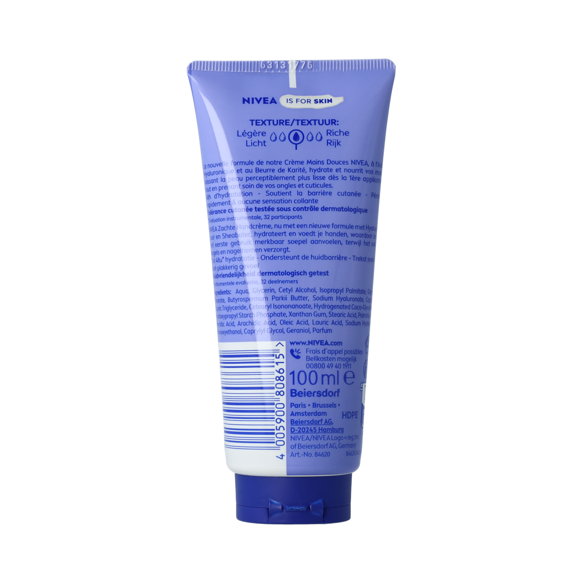 Nivea Handcreme zijdezacht 100.00 Milliliter