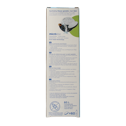 Brita BRITA waterfilterfles lightblue 3.00 Stuks