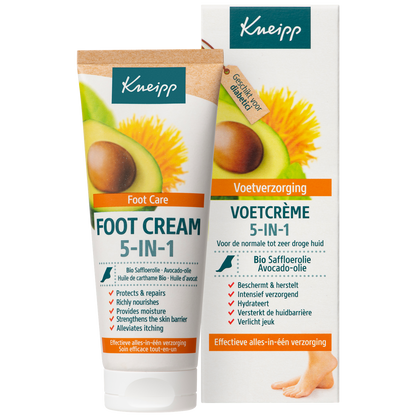 Kneipp Voetcrème 5-in-1 75.00 Milliliter