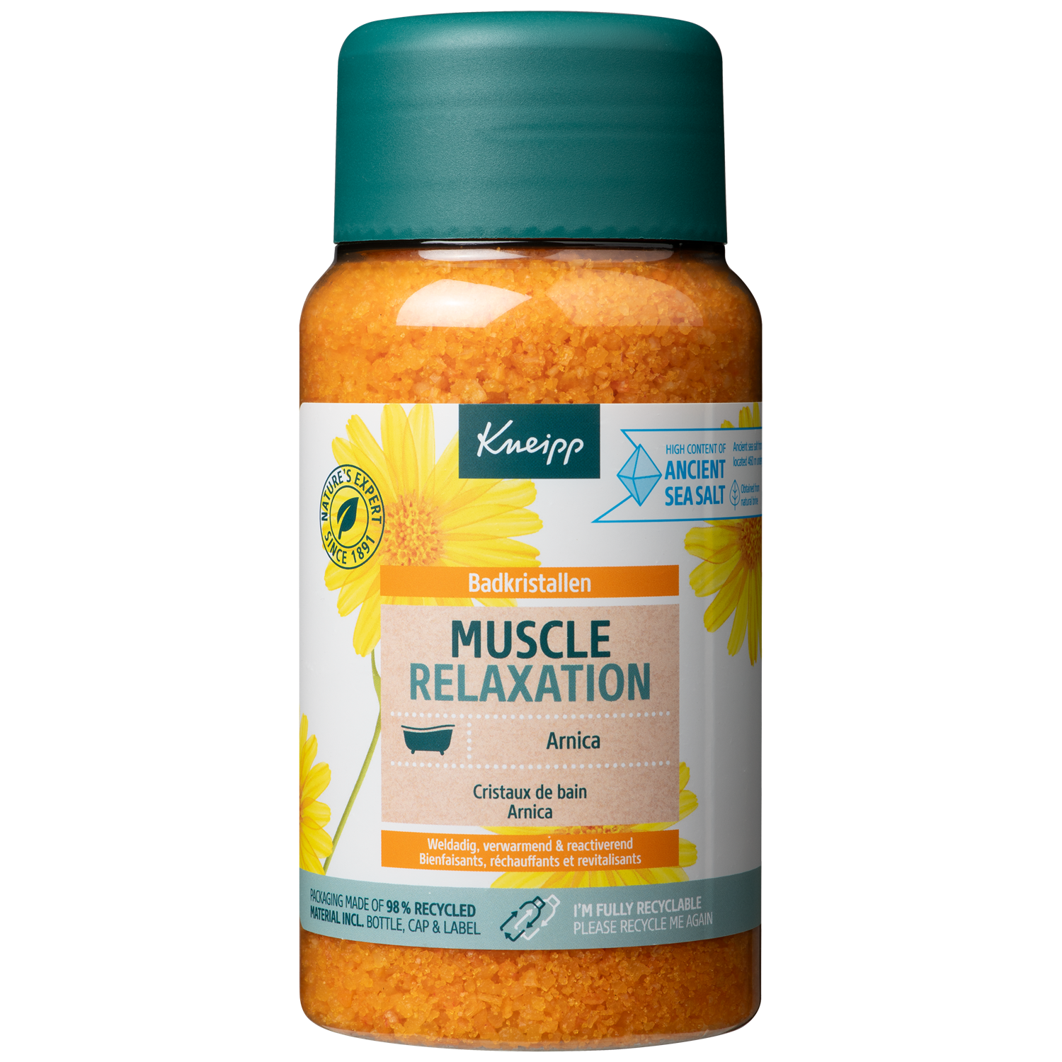 Kneipp Badkristallen Muscle Relaxation 600.00 Gram