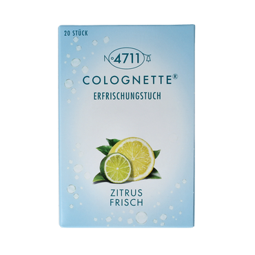 4711 Colognette tissues citrus 20.00 Stuks