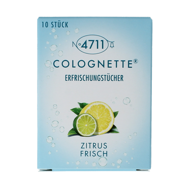 4711 Colognettes tissues lemon 10.00 Stuks