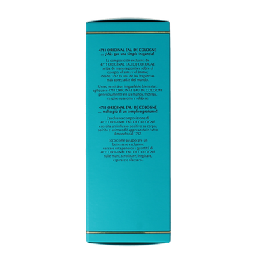 4711 Eau de cologne molanus bottle in folding box 150.00 Milliliter