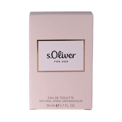 S Oliver For her eau de toilette spray 50.00 Milliliter