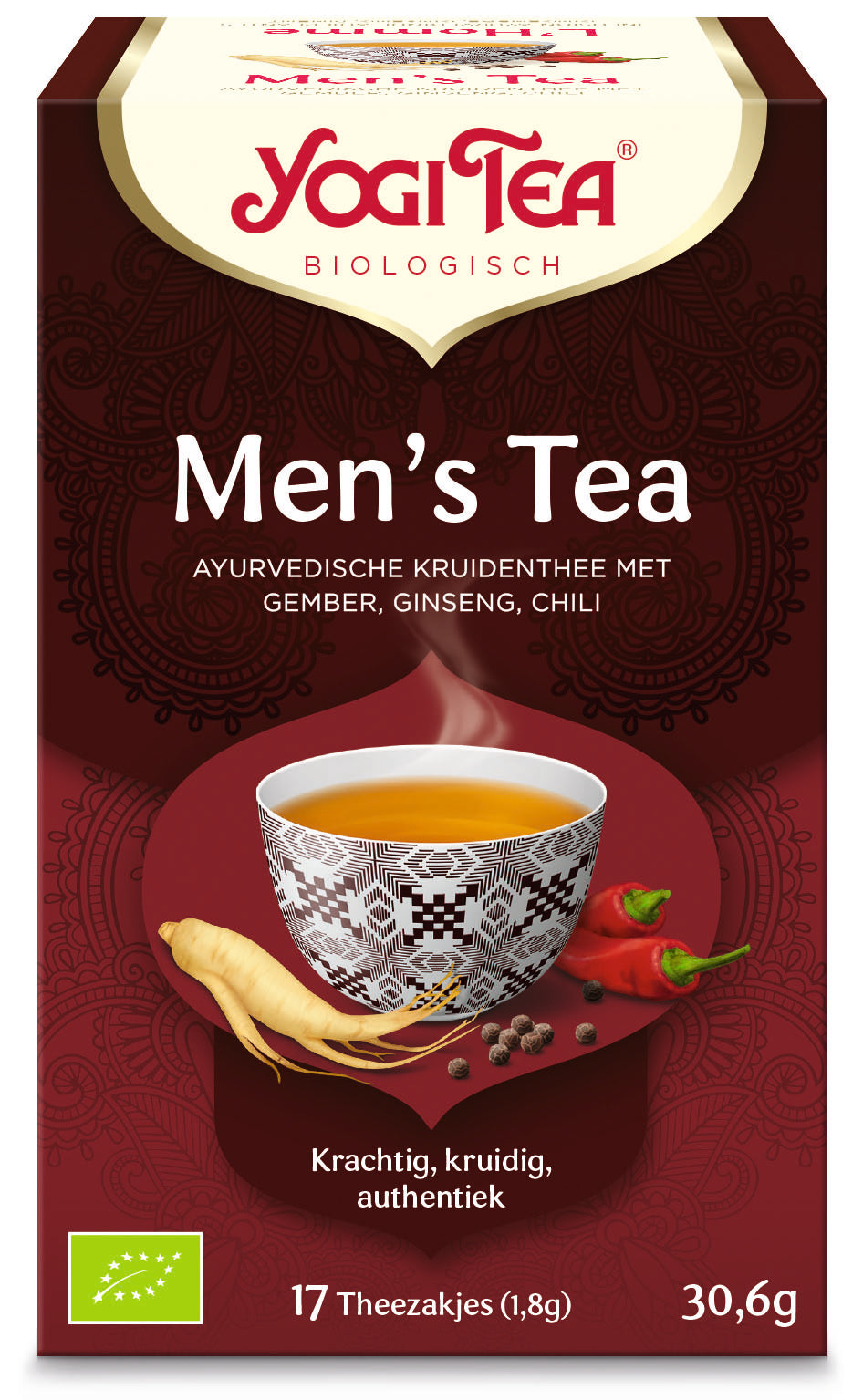 Yogi Tea Men's tea bio 17.00 Zakjes