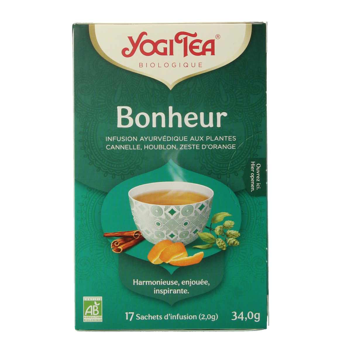 Yogi Tea Bright mood bio 17.00 Zakjes