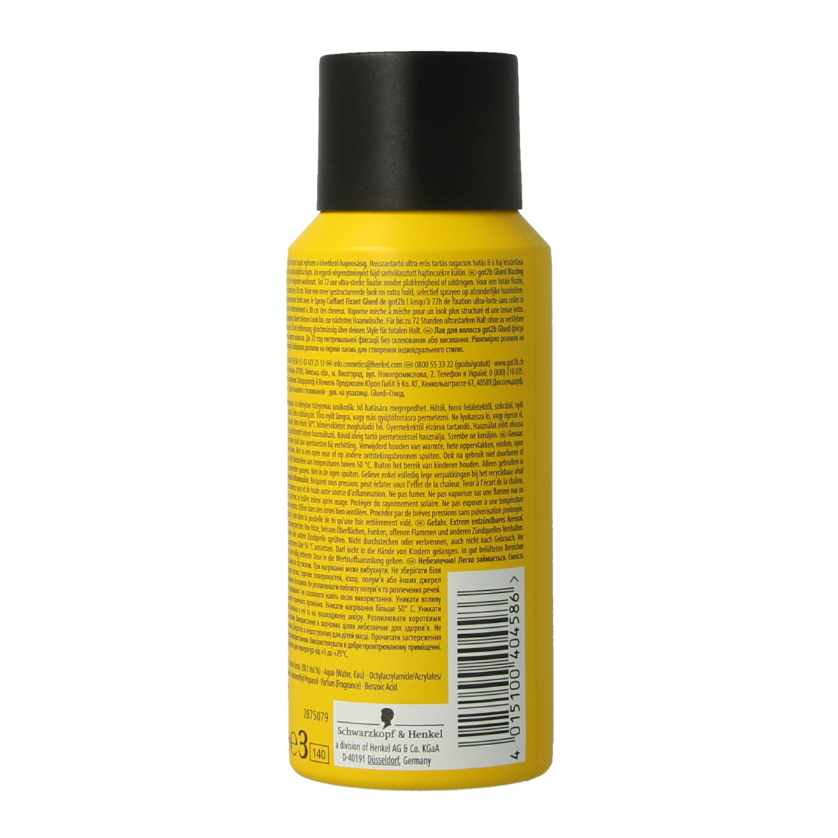 Got2b Glued blasting freeze hairspray mini  100.00 Milliliter