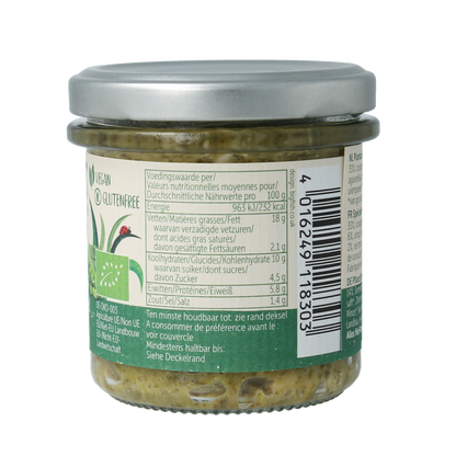 Allos Farm vegetables doperwten & basilicum bio 135.00 Gram