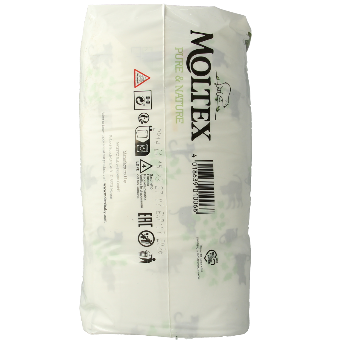 Moltex Pure & nature babyluiers maxi 29.00 Stuks