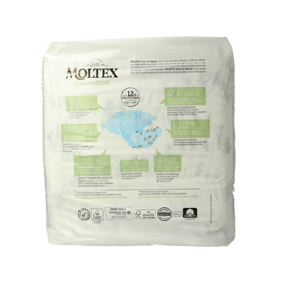 Moltex Pure & nature babyluiers maxi 29.00 Stuks