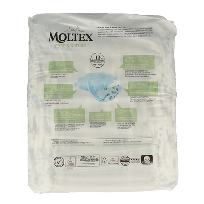 Moltex Pure & nature babyluiers junior 25.00 Stuks