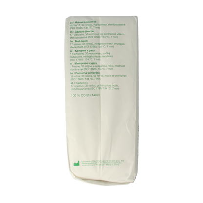 Gazin Gaaskompres 10 x 10 niet steriel 17draads 32L 50.00 Stuks