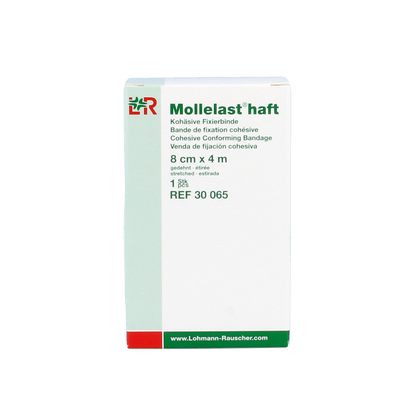Mollelast Fixatiewindsel haft 4m x 8cm 1.00 Stuks