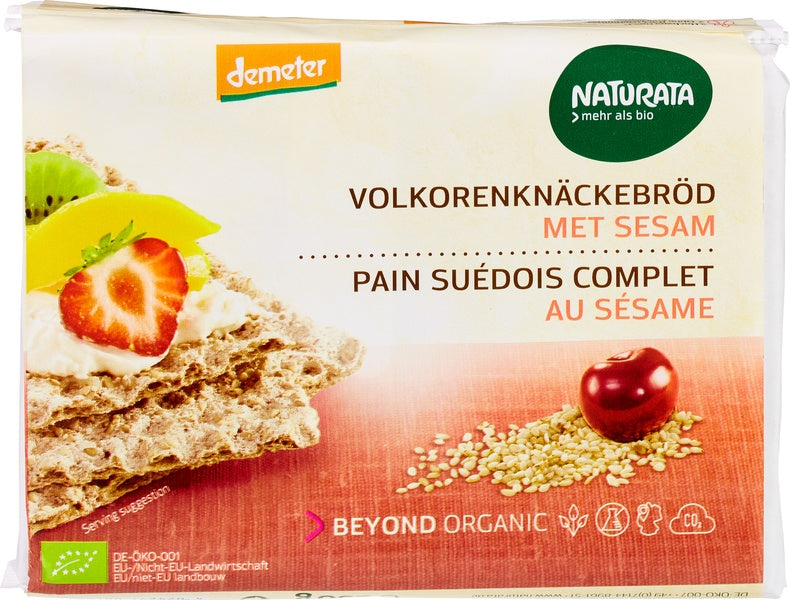 Naturata Knackebrod sesam demeter bio 250.00 Gram