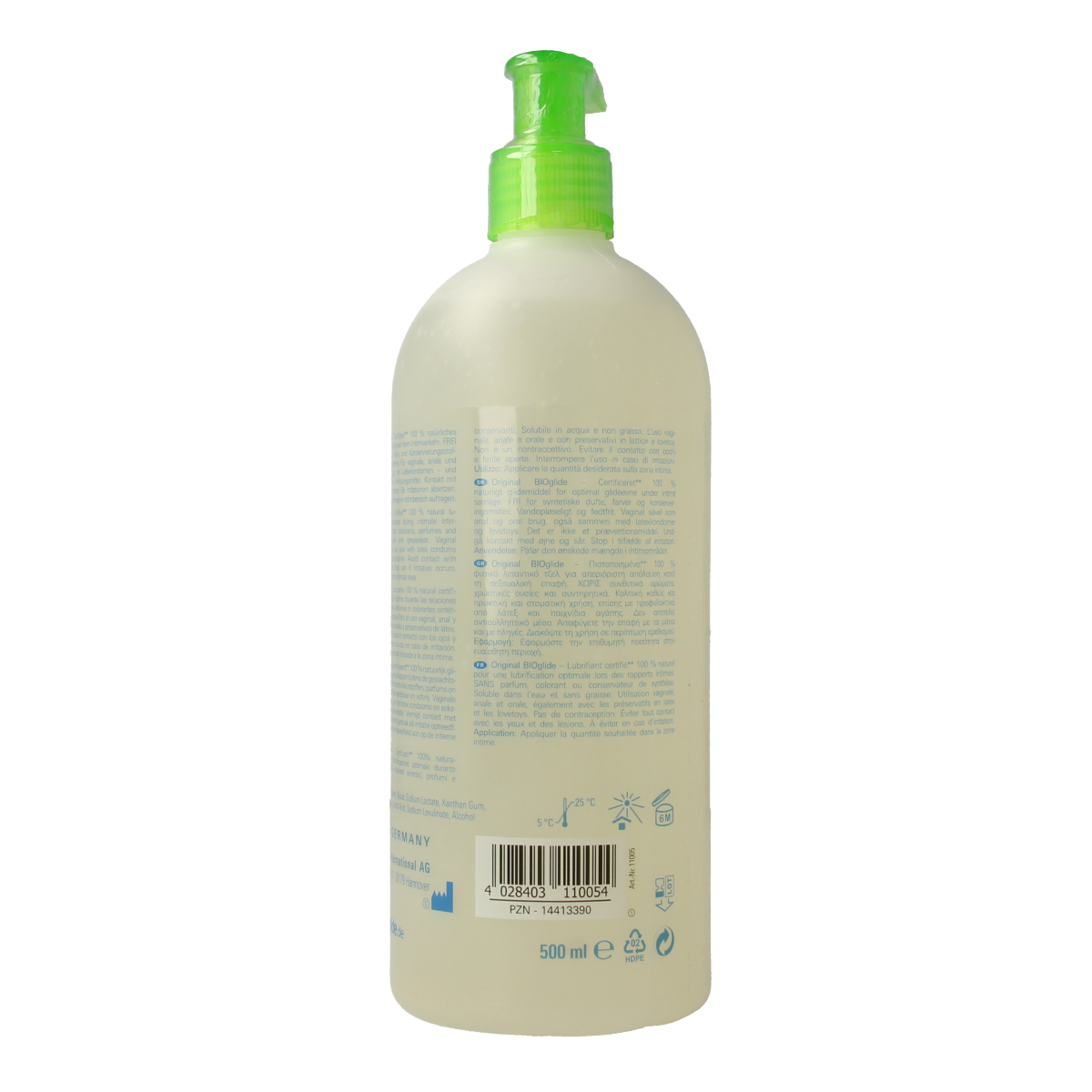 Bioglide Veganistisch glijmiddel neutraal 500.00 Milliliter