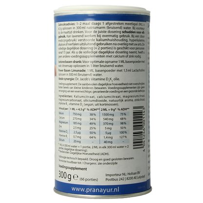 Dr. Jacob's PH Correct poeder 300.00 Gram