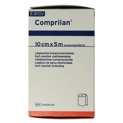 Comprilan Korte rek zwachtel 5m x 10cm 1.00 Stuks