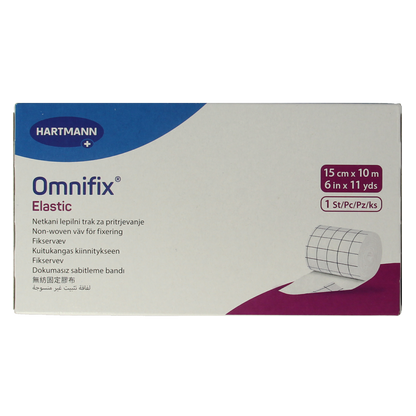 Hartmann Omnifix fixatiepleister 10m x 15 elastisch 1.00 Stuks